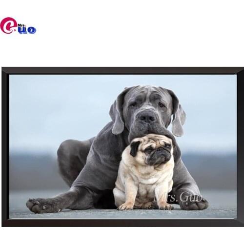 Full Square/Round 5D DIY Diamond Painting Animals"Chow Chow Dog"Diamond Embroidery Of Rhinestones Mosaic Home Decoration