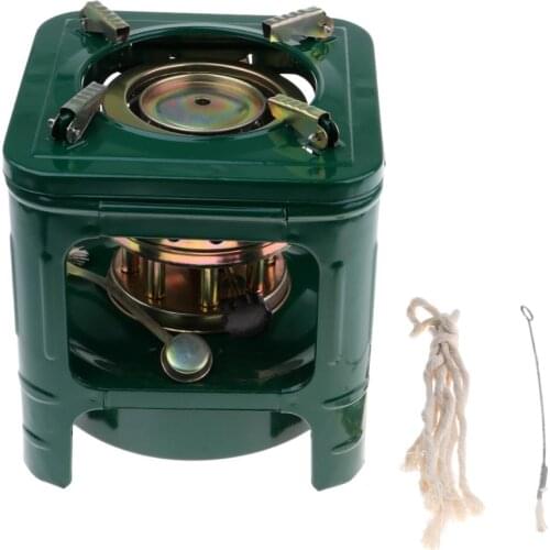 Portable Camping Hiking Cooking Stove Lightweight Handy Kerosene outdoor Cookware stove Heater Backpacking Stove 18x17.5cm