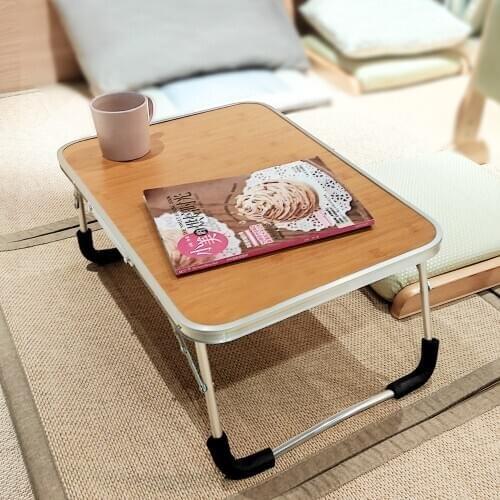 Portable Folding Laptop Desk Adjustable Study Table Notebook Desktop Standing Ergonomic Mobile Lazy Tray for Bed