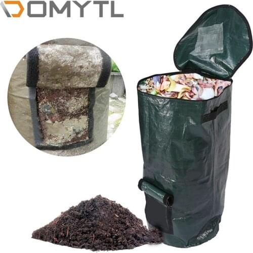 Garden Deciduous Garbage Kitchen Courtyard Compost Bag Environmental Protection Pe Cloth Flower Pot Waste Disposal Organic