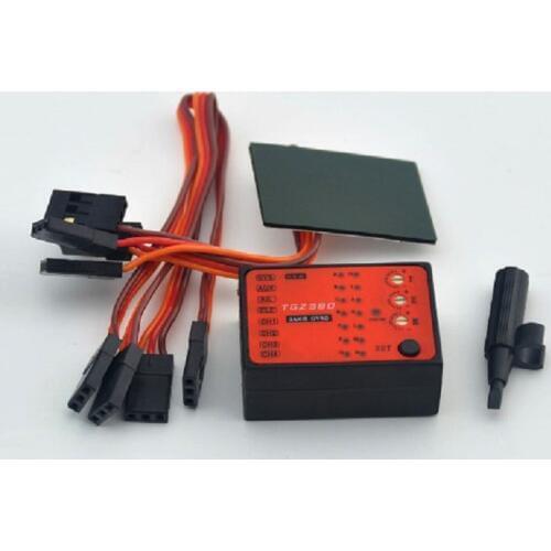 TGZ380 3 Axis Gyro Flybarless System For ALIGN TREX 450 550 600 700 RC Helicopter