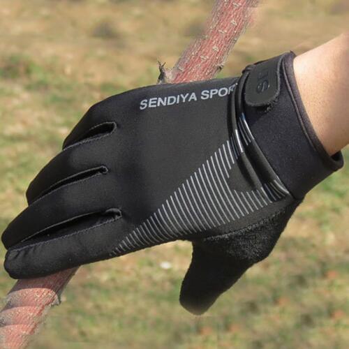 1 Pair Bicycle Gloves Full Finger Touchscreen Anti-skid MTB Bike Gloves For Men Women Outdoor Sports Mittens Gloves Breathable