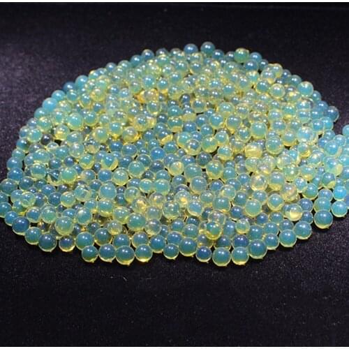 1piece 3A LOOSE BEADS BLUE Amber round 6-20mm wholesale for DIY jewelry necklace