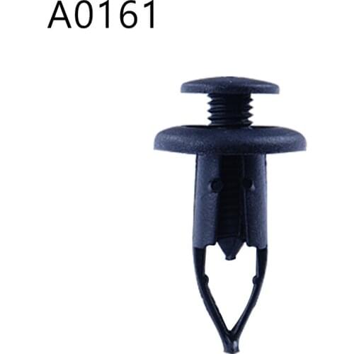 BOOST 100Pcs Plastic Vehicle Fastener Retainer Rivet Bumper Clips Door Panel Fender Multifunctional Rivet