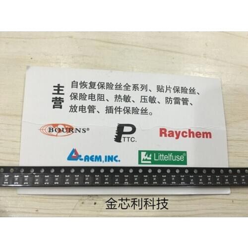 Chip self-recovery fuse 1206L100WR US 1206 1A 6V silk screen N