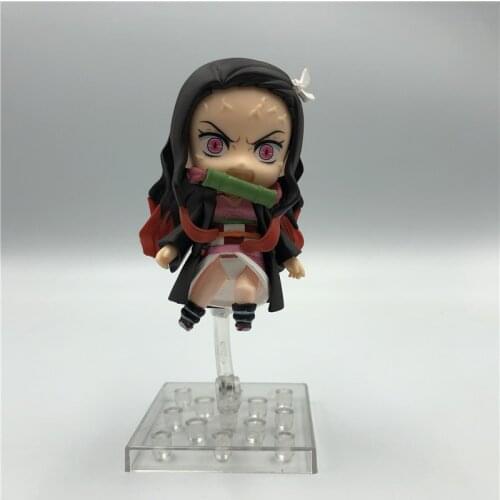 Demon Slayer Kimetsu No Yaiba Kamado Nezuko 1194 Tanjirou 1193 Zenitsu Agatsuma PVC Action Figure Collectible Model Toy 10cm