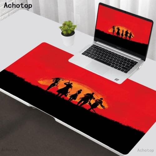 Gaming Mat Red Dead Redemption Mousepad Gamer Mouse Pad Mats 900x400mm Gaming Mouse Pad Big Keyboard Mousepad Gamer Accessories