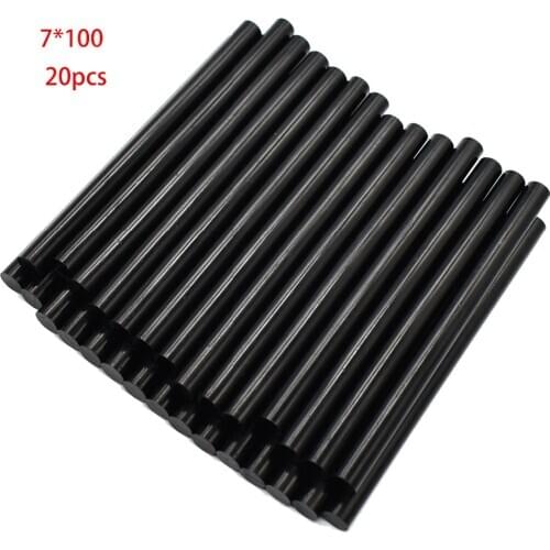 20Pcs 7x100mm Hot Melt Glue Sticks For 7mm Glue Guns Auto Repair Craft Tools Car Dent Paintless Hand Tools