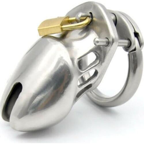316L Medical Grade Stainless Steel Small Size Chastity Cage Version A249 cock rings chastity belt