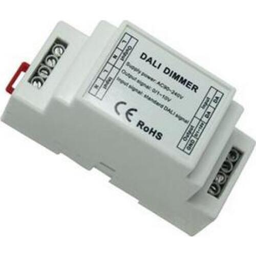 DL108 high Voltage Ac90v-240v Led Dali Dimmer Controller 1 Channel 0v-10v Or 1v-10v Signal Output ,5a