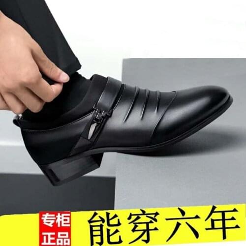 Leather Shoes Mens Dress Leather Shoes Autumn Shoes Mens Casual Zapatillas Hombre Chaussure Homme