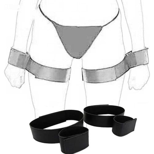 Thigh and Wrist Cuff Restraint Strap System,Thigh Connects to a Wrist Bondage Restraint,Adult Sex Toys,BDSM Fetish Cosplay Game