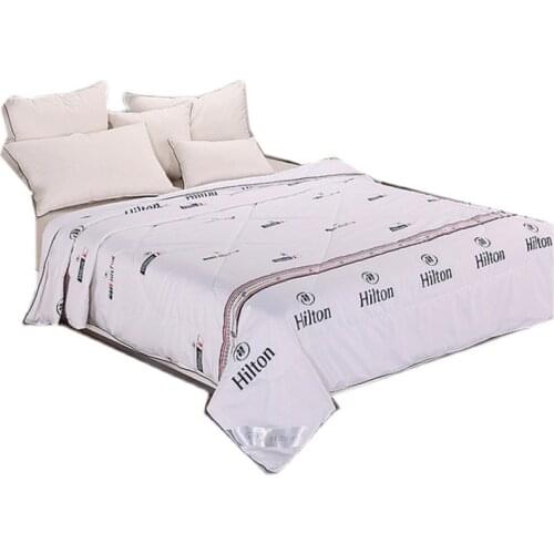 2021New Hilton summer quilt Hotel washable air conditioning quilt core double summer cool quilt