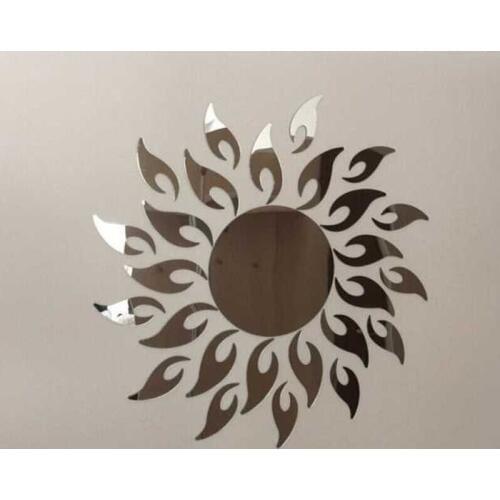 New special offer acrylic 3d diy mirror wall stickers modern design living room watches home decoration