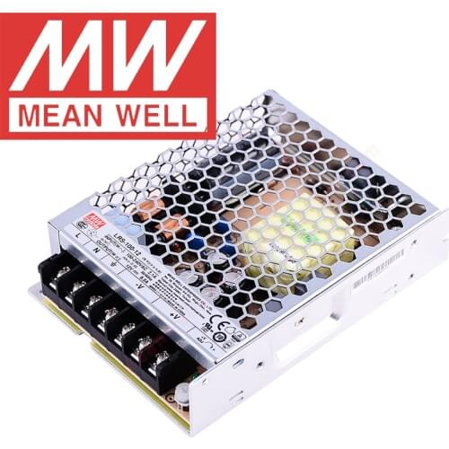 Original Mean Well LRS-100-3.3V 5V 12V 24V 36V 48V meanwell LRS-100 Series single output enclosed type Switching Power Supply