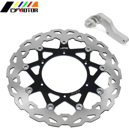 320MM Floating Brake Discs Rotor and Bracket For YAMAHA YZ125 YZ250 WR125 WR250 YZ250 YZ400 YZ426 YZ WR 250 400 426 450 F