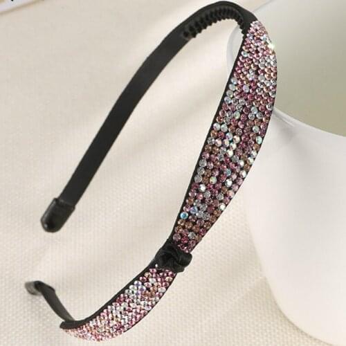 Korean Fascinator Jewelry Rhinestone Toothed Headband Festival Halloween Christmas Hair Accessories for Women Princess