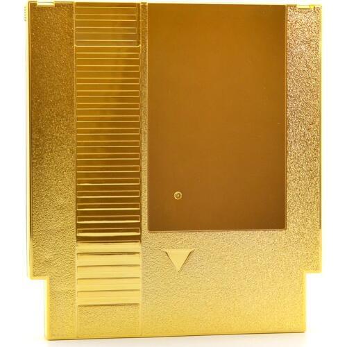 Gold-plated 72 Pin Game Card Shell for NES Cover Plastic Case for NES Game Cartridge Replacement Shell