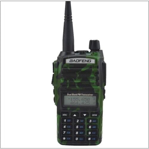 Baofeng Radio UV-82 Walkie Talkie Color Camouflage Dual Band VHF/ UHF Ham Radio Transceiver Baofeng UV82 w/Free Earpiece