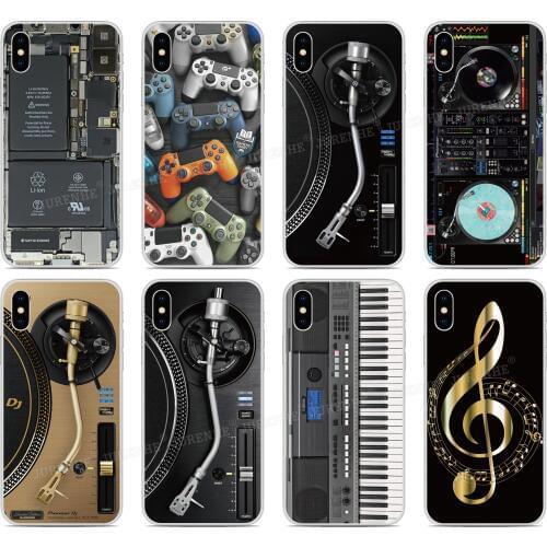 DIY Custom Photo For Blackview A80 A60 BV9600 Pro Phone Case DJ Turntables tpu Soft Cover For OnePlus 9 8 5G 6 7 7T Pro Cases
