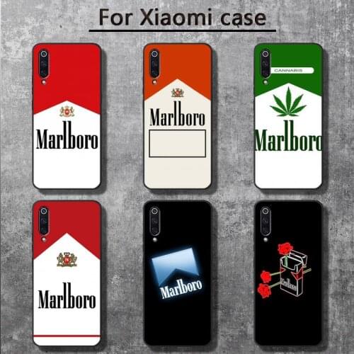 Marlboros cigarette Phone Case for Xiaomi mi 6 6plus 6X 8 9SE 10 Pro mix 2 3 2s MAX2 note 10 lite Pocophone F1