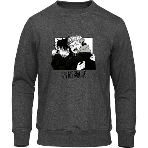 Gojo Satoru Picture Tracksuit Men Casual Comics Anime Man Hoodies Hip Hop Street Clothing Oversized Hoodies Sweatshirts Mens