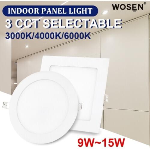 LED Downlight Spot LED downlight 9W 15W 110V 220V Recessed in LED Ceiling Downlight Light Cold Warm white Lamp