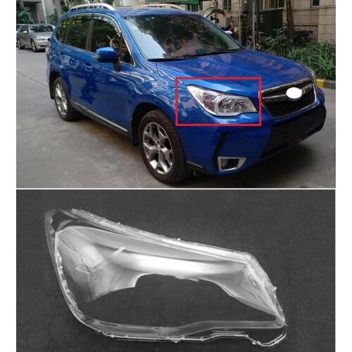 Lofty Richy For Subaru Forester 2013-2018 Lamp Cover Headlamp Shell Lampshade Transparent Lampshade Headlight Cover Lens Glass
