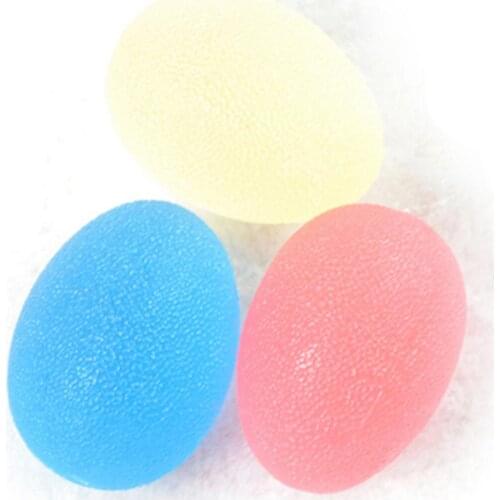 High Quality Gel 20LB 40LB 60LB Fingers Palm Exercise Grip Strength Ball Squeeze Exerciser for Stroke Finger
