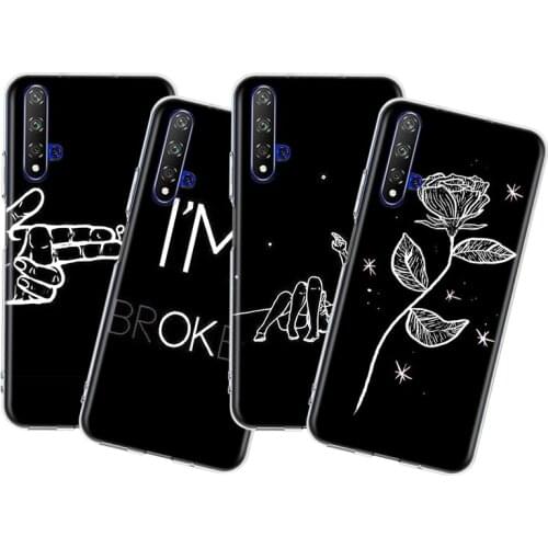 Funny Dark Memes Pew Pew Silicone Cover For Honor 20 30 20S 20E 30i 30S V20 V30 Lite Pro Plus 5G Transparent Phone Case