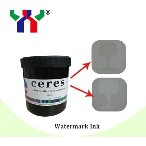 0.5kg Black + 0.5kg White Screen Printing Watermark Ink Fedex Delivery,5-6 days