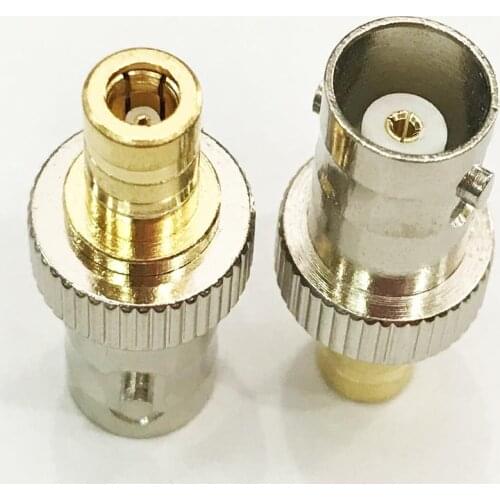 10x SMB Female to BNC Female Jack RF Coaxial Cable Adapter Connector