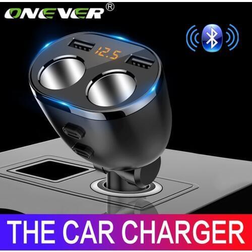 2 Way Auto Car Cigarette Lighter Socket Splitter Charger 3.1A Dual USB Car Charger Power Adapter for iPhone Samsung GPS DVR Cam