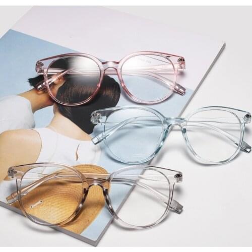 2021 Trends Office Anti Blue Light Oversized Retro Computer Glasses Women Blue Blocking Gaming Big Size for Men Eyeglasses Frame