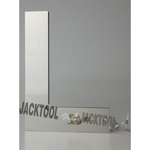 50*40mm DIN875/0 Grade Hardened Stainless Steel 90 degree Flat Edge Square 90 degree Industrial Flat Egde Sqaure