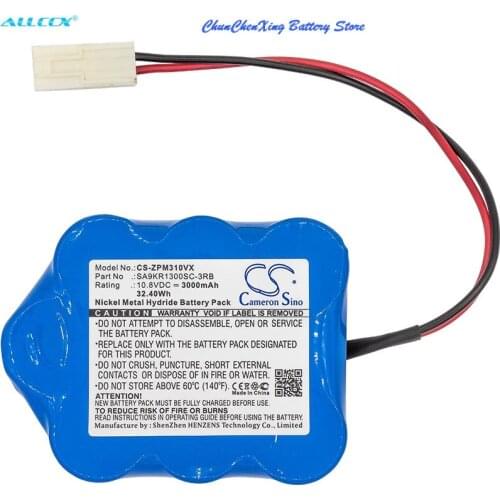 CameronSino 3000mAh Battery for ZEPTER 9P130SCR, 9P-130SCR,9P130SCS,9P-130SCS,LMG-310