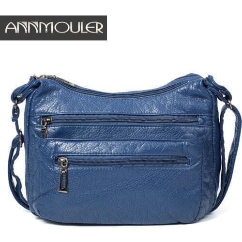 Annmouler Blue Women's Bags