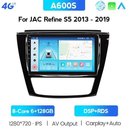Android 10 4G Wifi 2 Din Car Radio For JAC Refine S5 2015 Undefined Auto Radio GPS Car Audio Car Accessories Car Radio 6G 128G