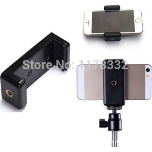 Hot Sale Camera Cell Phone Holder Monopod Tripod New Car phone for iPhone 6S 6 5S SE for Samsung S7 S6