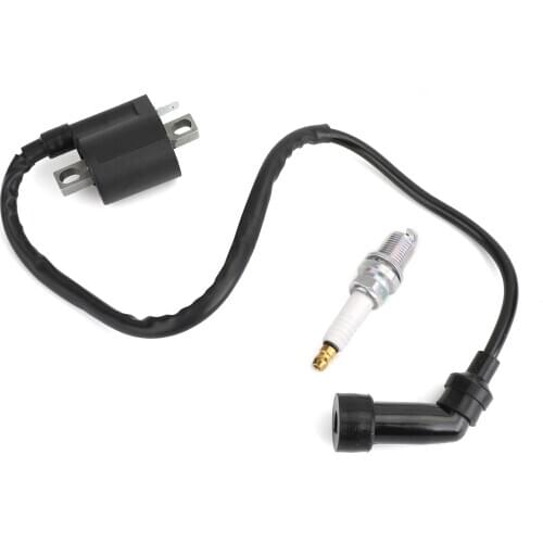 Artudatech Ignition Coil + Spark Plug fit for Polaris ATV Trail Boss 325 330 31401-40F00