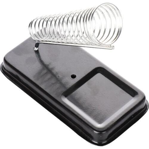 Metal Iron Useful Solid Metal Base Soldering Iron Bracket Stand Holder Support Station Frame Portable for Electrical Working