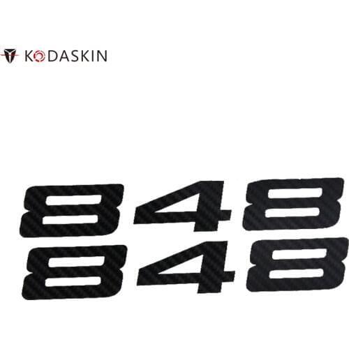 KODASKIN Motorcycle Stickers Decal Carbon for DUCATI 848 EVO DARK TRANSFORMERS 2