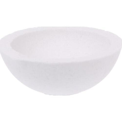 New 150 Grams High Temperature Quartz Silica Melting Crucible for Gold & Silver