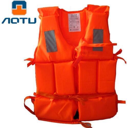 Professional Adult Prevention Life Vest With Survival Whistle Water Sports Swimwear Swimming Drifting Foam Life Jacket