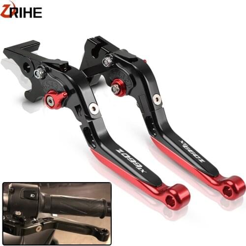Motorcycle Clutch Brake Levers For YAMAHA XT660Z 2008 2009 2010 2011 2012 2013 2014 2015 2016 CNC Adjustable Extendable Levers