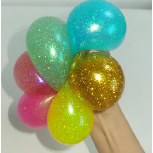 Sensory Sticky Ball Toys Squeeze Calming Balls Anti-stress Handle Stress Balls relieve Anxiety Toy For Kids and Adults