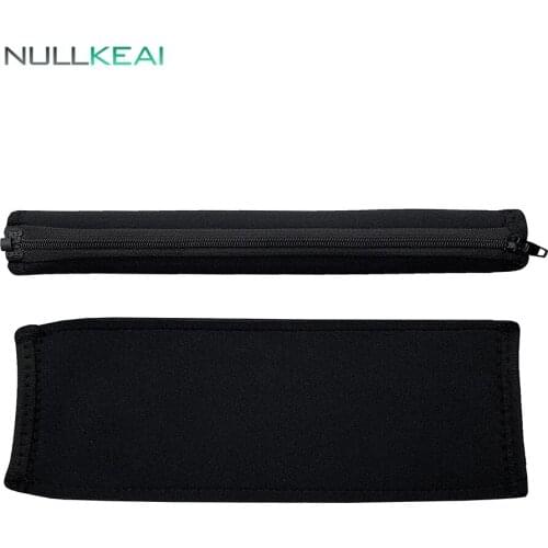 NULLKEAI Replacement Headband Cover Zipper Cushion For Sennheiser HD4.40BT HD4.50BT Headphones