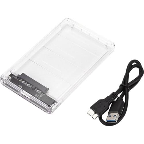 2.5 Inch Hard Drive Enclosure SATA USB 3.0 Hard Drive SSD Enclosure External Hard Drive Enclosure