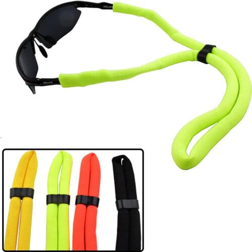 20PCS Quality Adult Sun glasses Floating Cords outdorr sport Ski Snowboard Fishermen Boaters Head band neck strap 4colors option