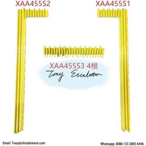 Escalator Yellow Plastic Demarcation XCA455S3 Center Middle